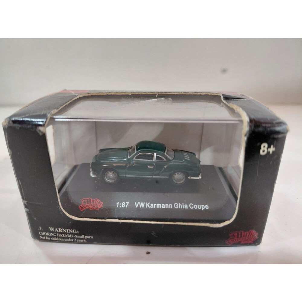Malibu International 109 HO 1:87 Die Cast Volkswagen Karmann Ghia Coupe w/Box